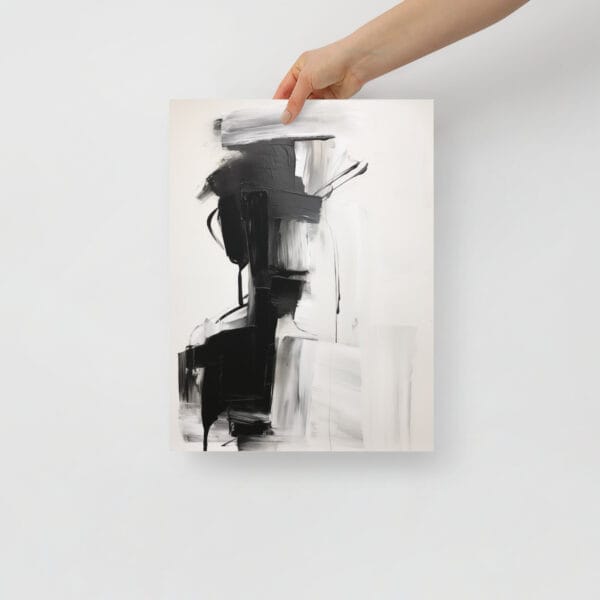 Harmony Unveiled - A Monochromatic Ballet