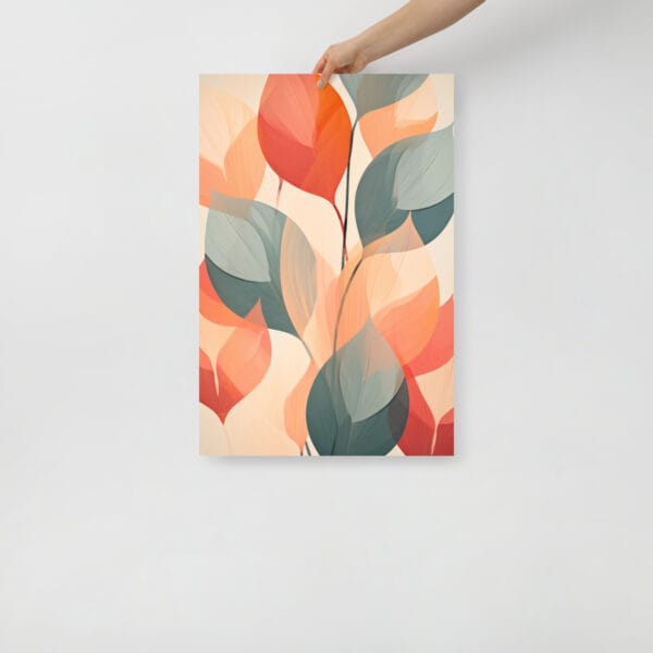 Blooming Whimsy - Abstract Floral Delight - Image 3
