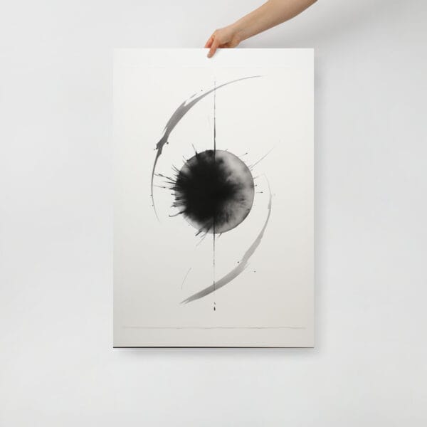 Subtle Strokes - The Minimalist Beauty of Ink - Image 4