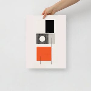 Northern Whispers - Minimalist Scandinavian Canvas