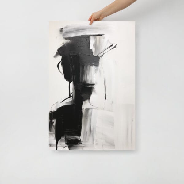 Harmony Unveiled - A Monochromatic Ballet - Image 4