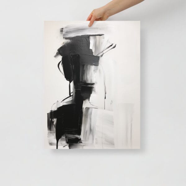 Harmony Unveiled - A Monochromatic Ballet - Image 2