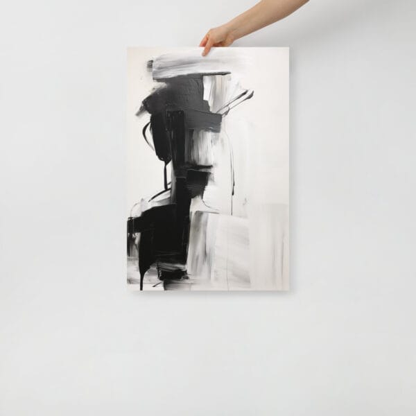 Harmony Unveiled - A Monochromatic Ballet - Image 3