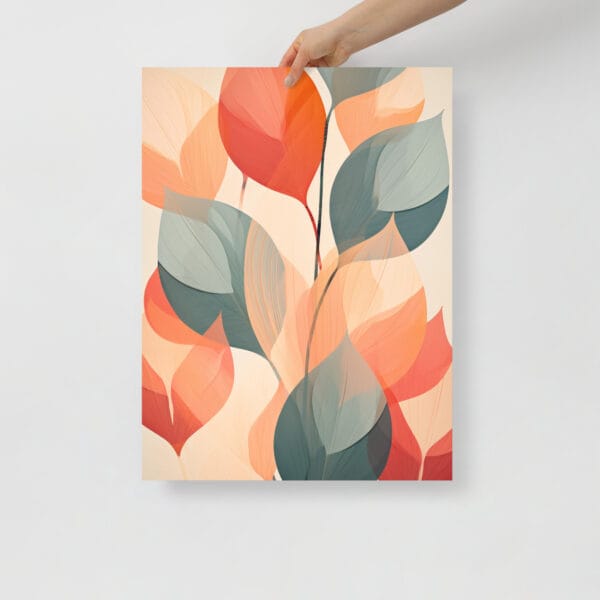 Blooming Whimsy - Abstract Floral Delight - Image 2