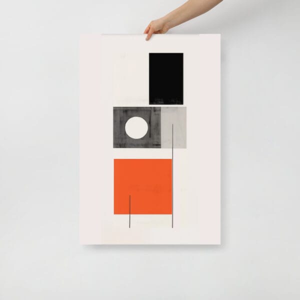 Northern Whispers - Minimalist Scandinavian Canvas - Image 4