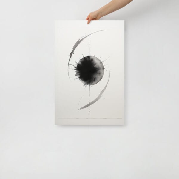Subtle Strokes - The Minimalist Beauty of Ink - Image 3