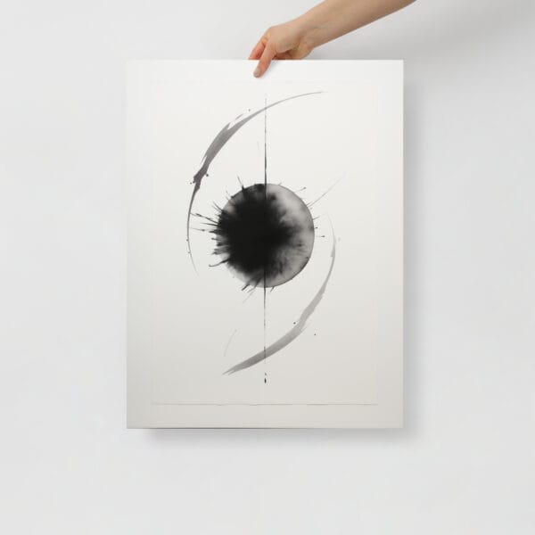 Subtle Strokes - The Minimalist Beauty of Ink - Image 2