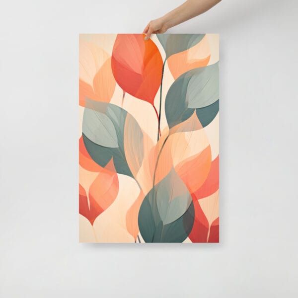 Blooming Whimsy - Abstract Floral Delight - Image 4